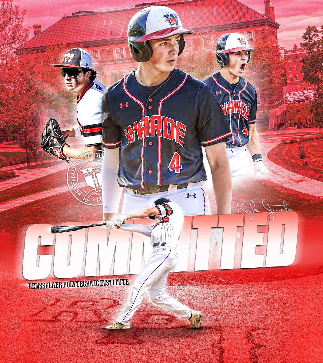 I am blessed to announce my commitment to Rensselaer Polytechnic Institute to further my academic and athletic careers. Thank you to my family, friends, and coaches for pushing me to reach this point.