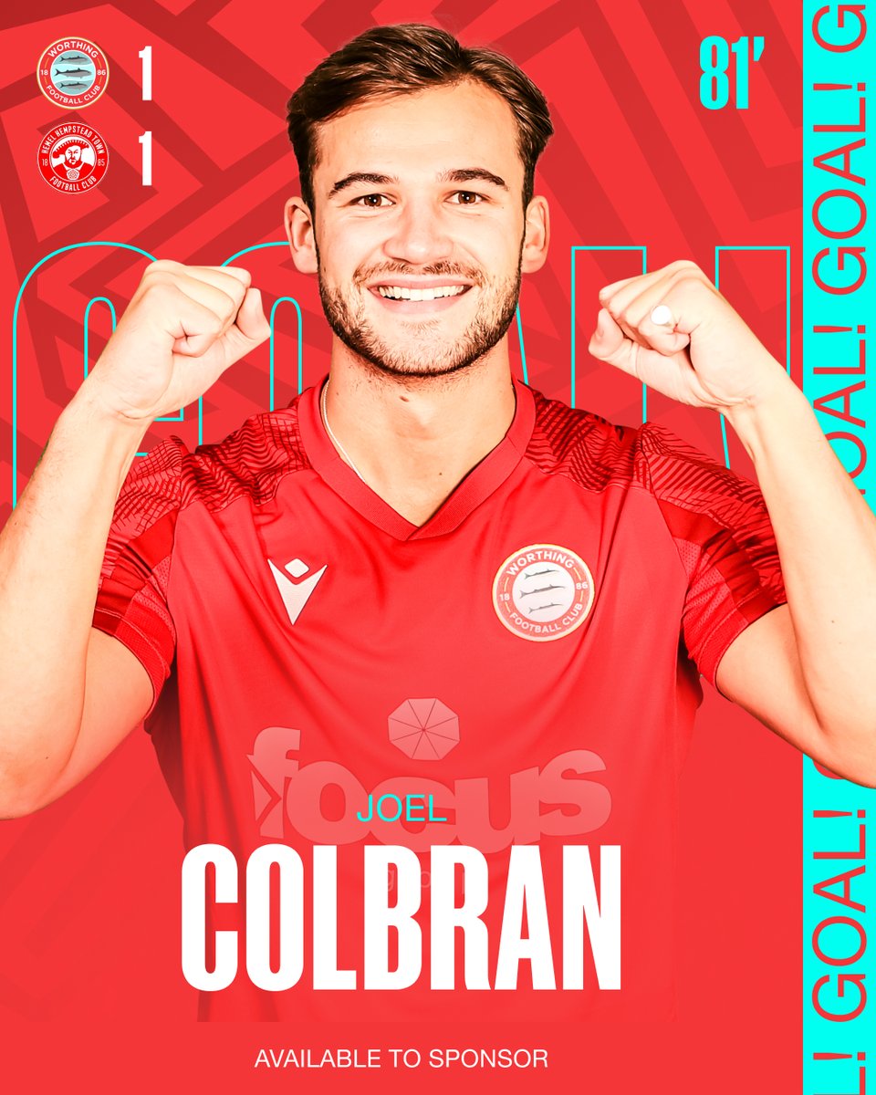 WorthingFC's tweet photo. WHAT A STRIKE! 🚀 https://t.co/xpqcwAmTrk