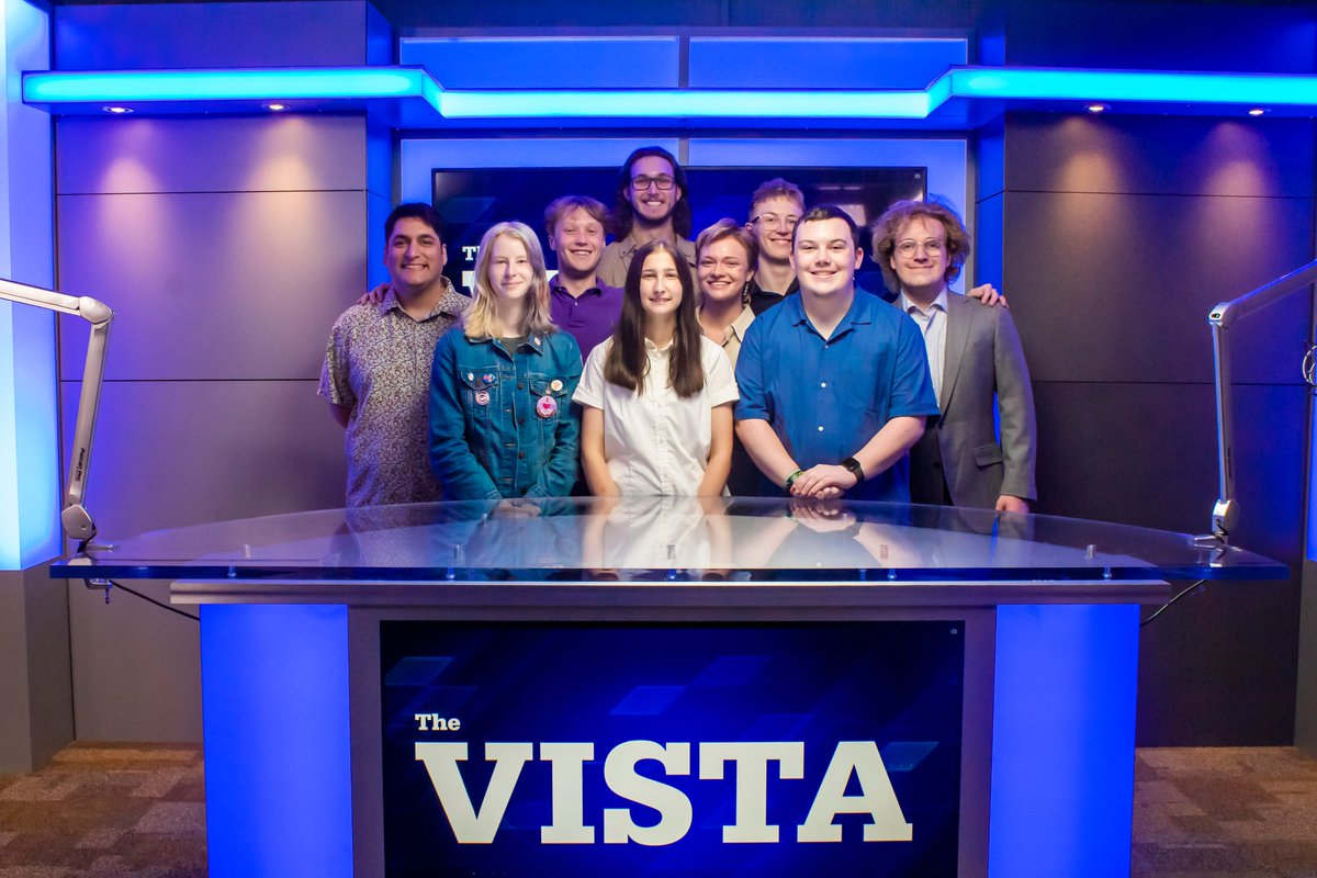 Meet our 2023-24 Vista staff! 🌟 <a href="/UCO_MCOM/">UCO Mass Communication</a> #news #newspaper #gobronchos #UCO #journalism