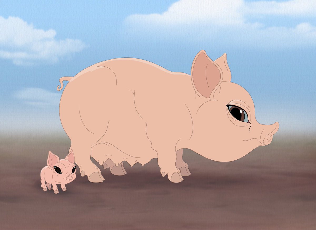 P’tit cochon. #piglet #procreate