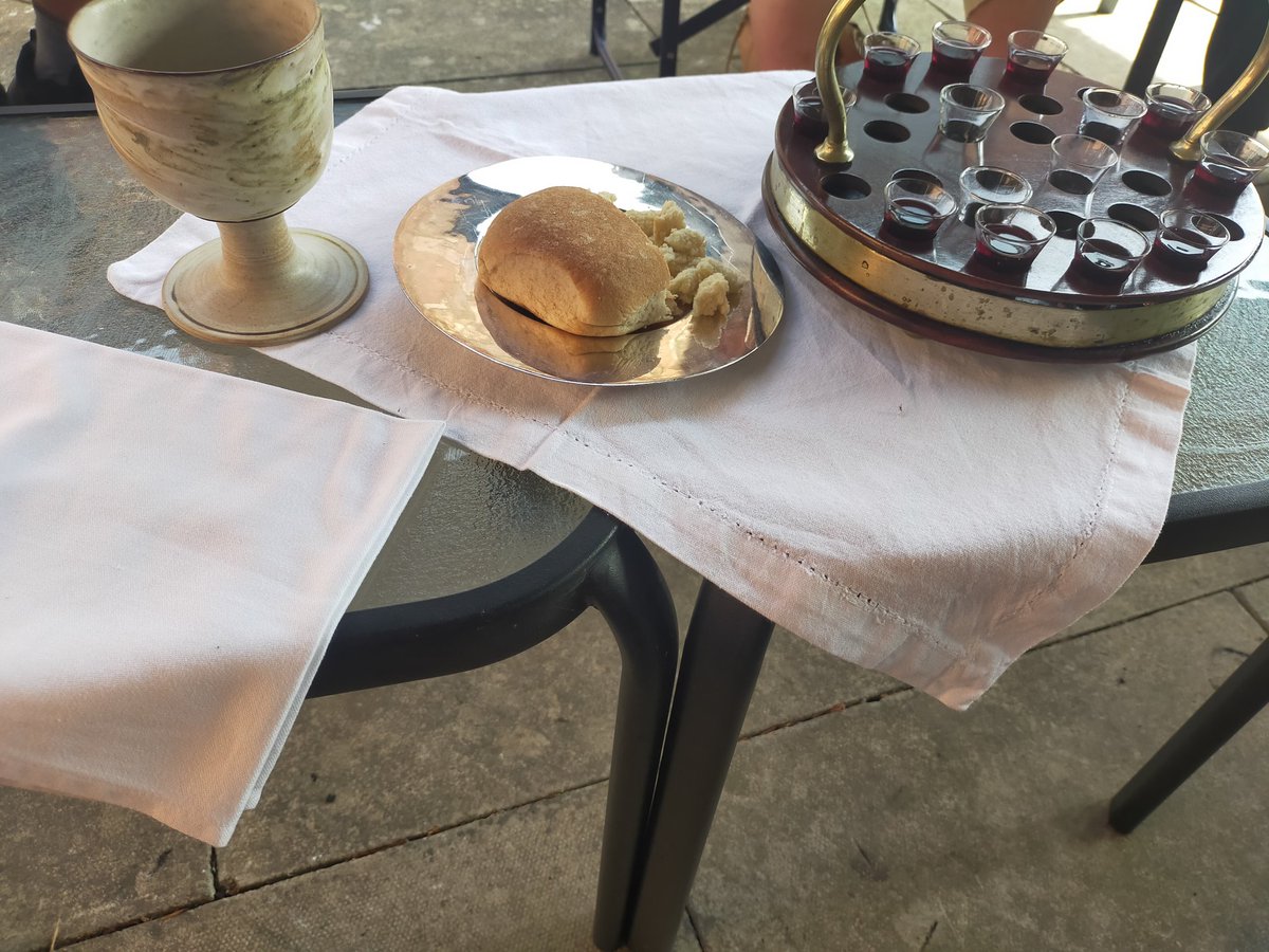 NathanSFalla's tweet photo. A blessed week discovering more about the churches, projects, circuit and the district that I serve. #Communion #Prayer https://t.co/mnsmJEq6LY