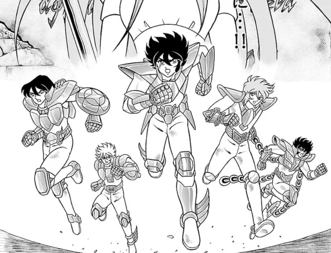 星矢のファイナルエディション買ったけどやはり当時絵の方が迫力あるなぁ
星矢の1話目のワクワク感スゴいわ 