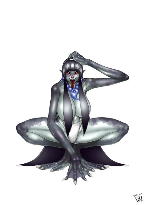 #TLに妖怪を流して百鬼夜行をしようの会  和風RPGのモンスターイメージの妖怪たち その2(ネネコカッパ・カッパ・ジンジャヒメ・はなこさん) 