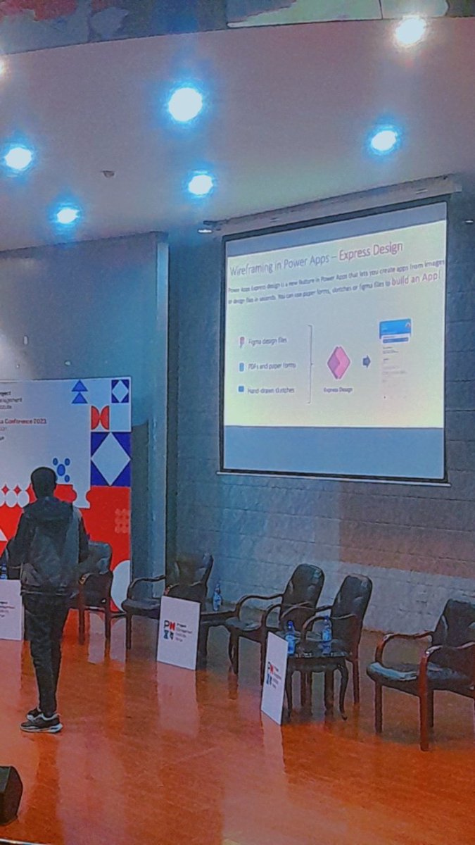 PowerplatformKe's tweet image. @juliamuiruri4 and @myles_shadrack  here at #PMIAfricaConf sharing on how you can leverage the #PowerPlatform to make your ideas into solution. Enlightening more on #ExpressDesign in #PowerApps @PMInstitute