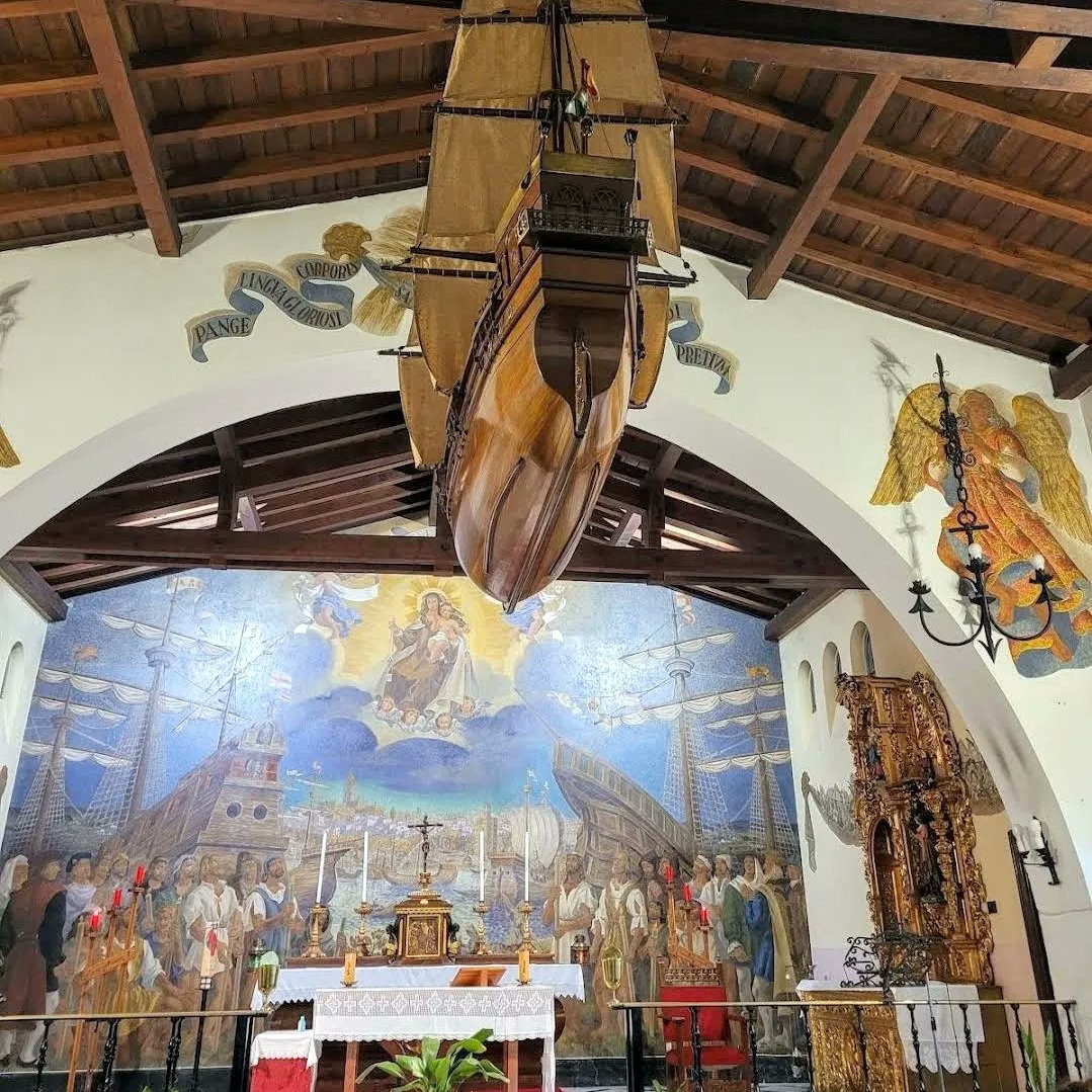 xConquistadores's tweet photo. 🚣🌎 BARRIADA ELCANO EN SEVILLA 💃
Calles, murales, bares, kioskos, la iglesia del Carmen, ... son un recuerdo de esta increíble gesta ❌
Más 📷 ...👇
https://t.co/QPHdo9mAxH
#Sevilla #Elcano #magallanes #hispanidad #vueltaalmundo #tercios #gestas #historia #aventura #heroes https://t.co/Zc7e7CNTcI