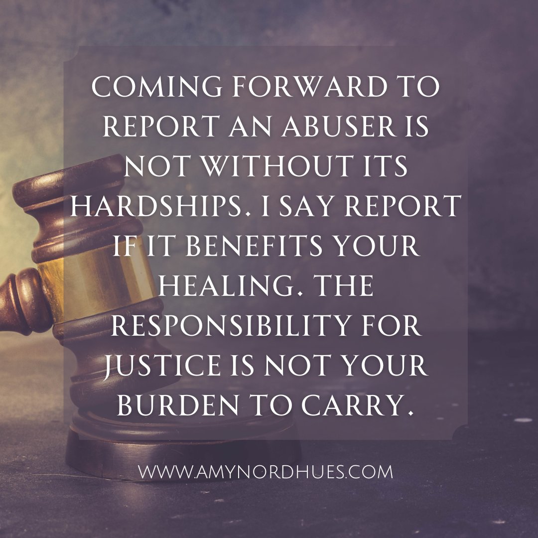 Amy_Nordhues's tweet image. #justice #reportingcrime #reportingabuse #AbuseOfPower #ClergyAbuse #therapistabuse #justicesystem #VictimsofCrime #victimblaming #abuseofauthority #healingfromtrauma #healingfromabuse #healingafterabuse #healingaftertrauma #healingjourney #healingtrauma #healingabuse #abuser