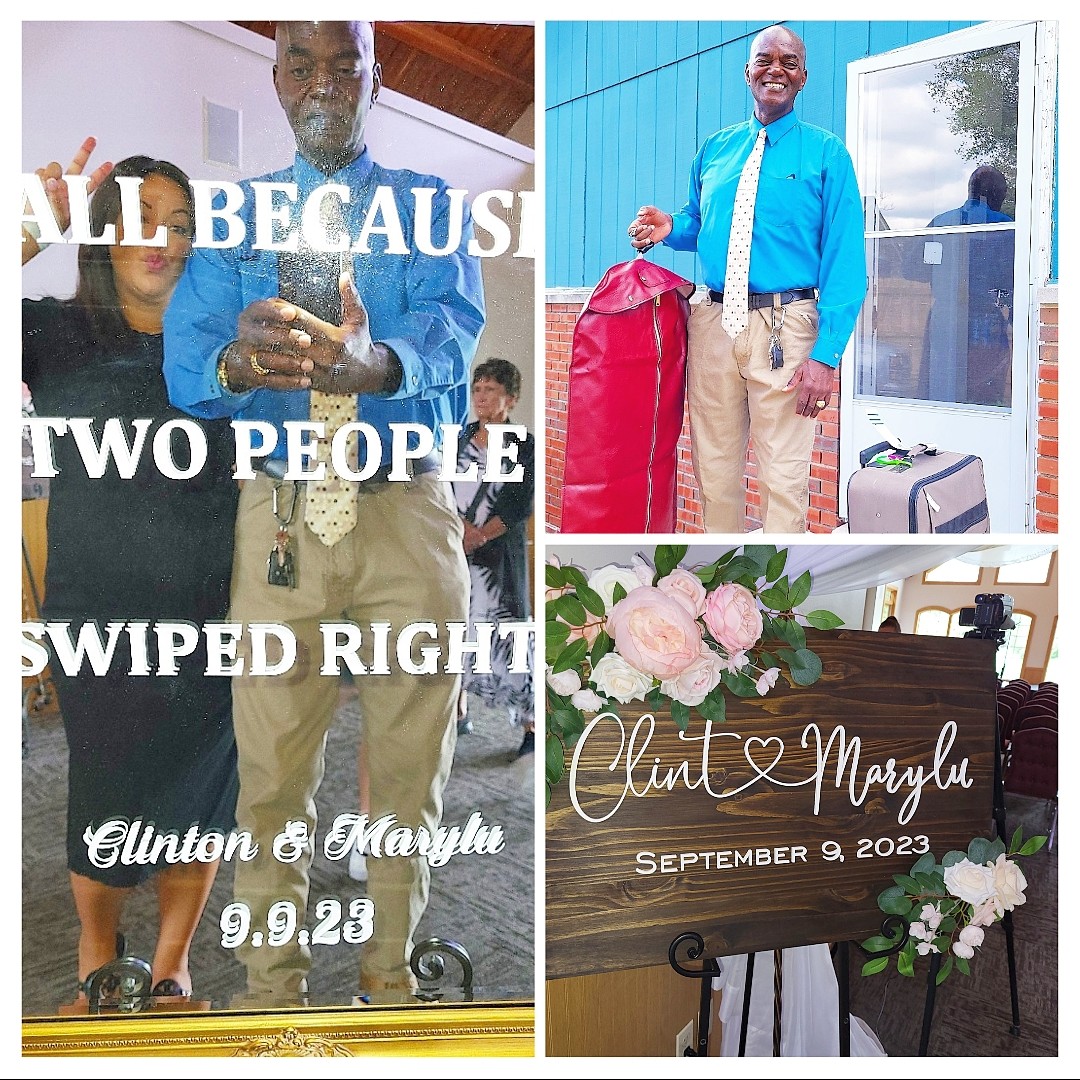 9/8/23

#ClintonAndMaryLuSayIDo 
#Wedding 
#Friday ( #RehearsalDinner )
#Saturday
( #IDo ) 

Headed to #DixonIL 
❤️❤️💙💜🎉💍🎉💜💙❤️❤️

#AJWoodson #SpringfieldIL