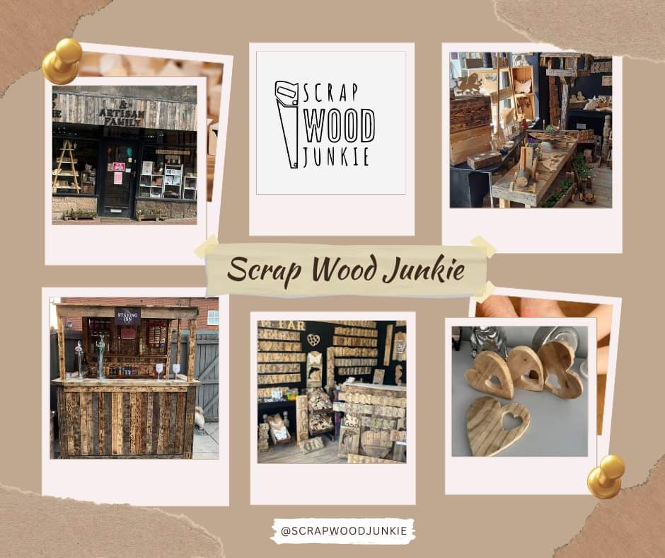 📣Trader Introduction 📣

We'll have <a href="/scrapwoodjunkie/">Scrapwoodjunkie</a> our co-hosts with their beautiful rustic-styled products for the home and garden. Made from reclaimed timber too, which won't be going into the landfill. Very eco-friendly.
Show your support for Scrap Wood Junkie 🫶