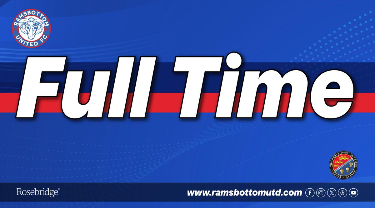Kendal Town 1 Ramsbottom United 2

What a great turnaround by the Rams! ⚽️⚽️