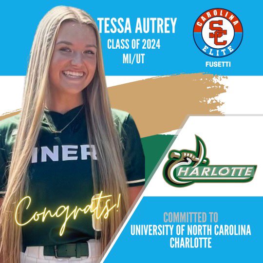 Carolina Elite SC Nat’l - Fusetti (@elitefusetti) on Twitter photo I am so proud of you Tessa Autrey!!! it has been so amazing to see you grow so much as an athlete and competitor!!! You’re one awesome teammate and you earned this! Never settle and keep working hard!!! Huge Congrats!!! <a href="/Los_Stuff/">Carlos Arias</a> <a href="/ExtraInningSB/">EXTRA INNING SOFTBALL</a> <a href="/LegacyLegendsS1/">Legacy & Legends Softball</a> I am so proud of you Tessa Autrey!!! it has been so amazing to see you grow so much as an athlete and competitor!!! You’re one awesome teammate and you earned this! Never settle and keep working hard!!! Huge Congrats!!! <a href="/Los_Stuff/">Carlos Arias</a> <a href="/ExtraInningSB/">EXTRA INNING SOFTBALL</a> <a href="/LegacyLegendsS1/">Legacy & Legends Softball</a>