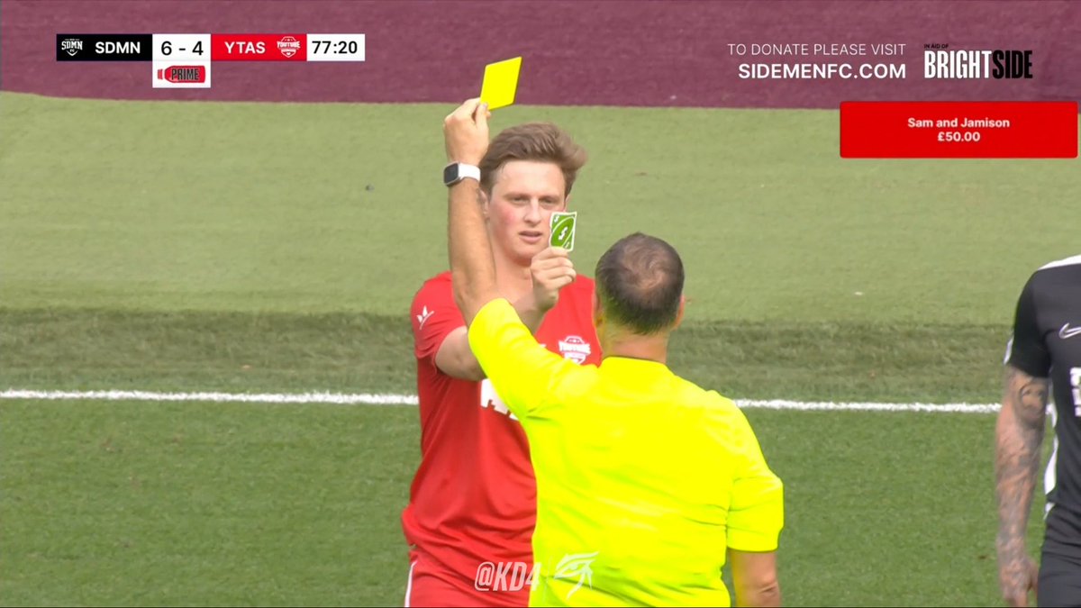 Max Fosh Pulls Uno Reverse Card On Referee