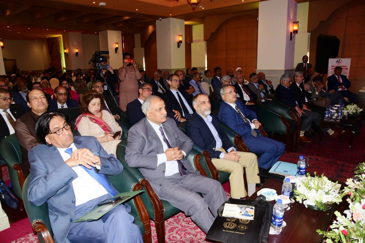 Islamabad: Federal Secretary of Health Iftikhar Ali Shallwani addressed the National Health Research Council Conference. While addressing the conference, the Secretary of Health appreciated the joint efforts of <a href="/NIH_Pakistan/">NIH Pakistan</a>, <a href="/hecpkofficial/">HEC Pakistan</a> &amp; #PAS for organizing this event.