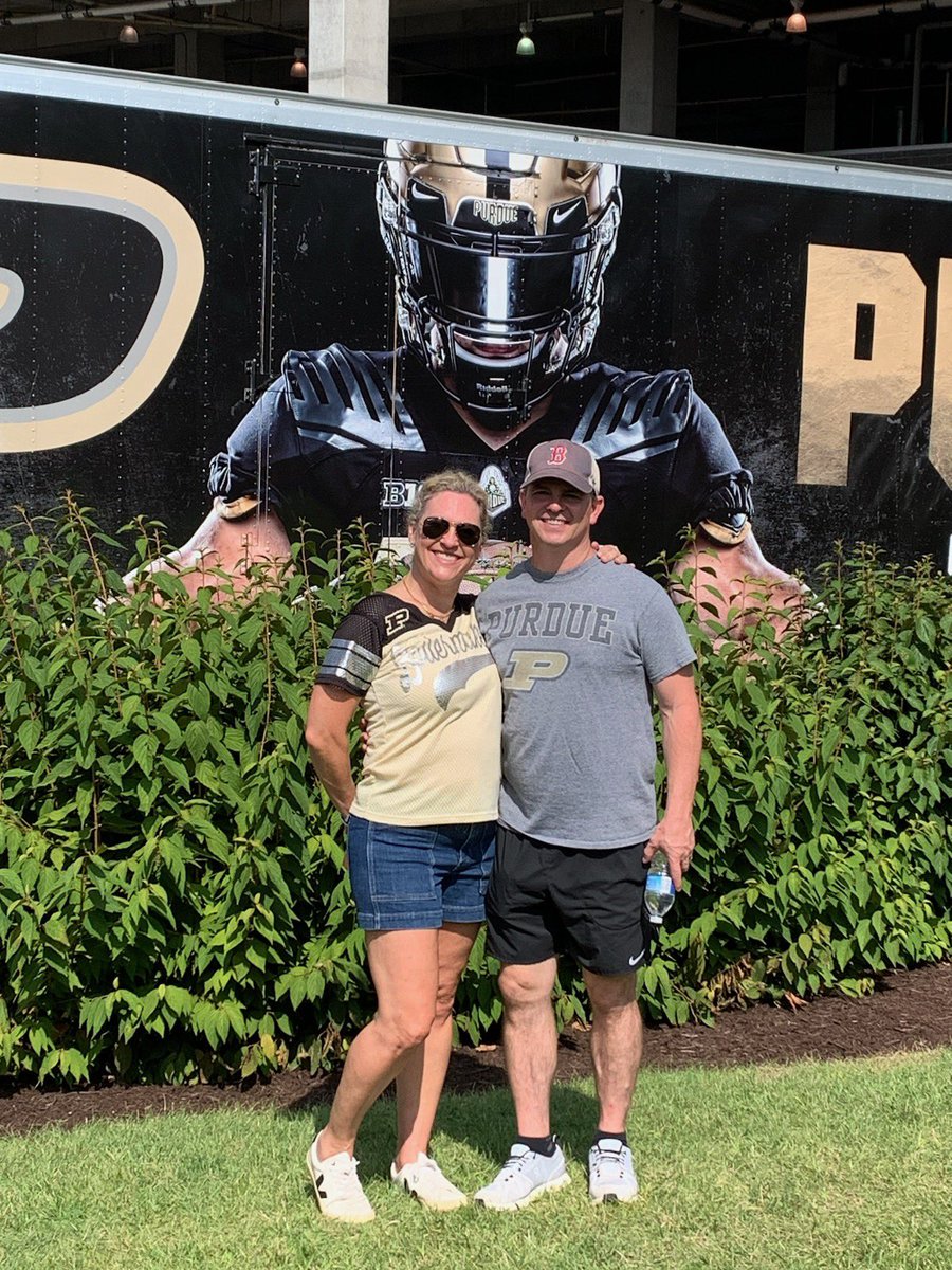 Here to cheer on and represent! Let’s go Purdue! 
#boilerup #hailpurdue