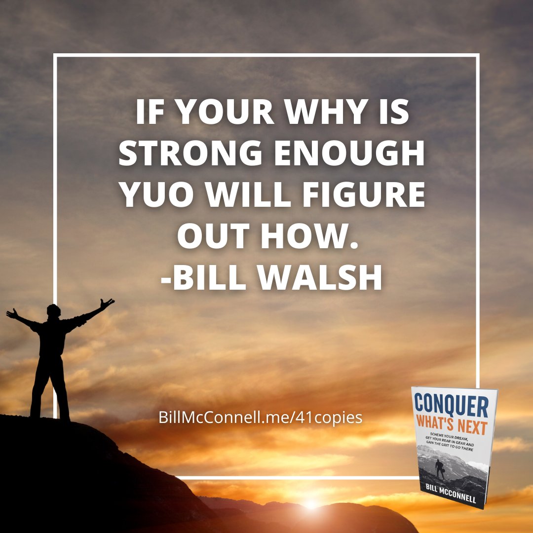 #conqueryourselfproject #conqueryourself #conquerwhatsnext #billwalsh