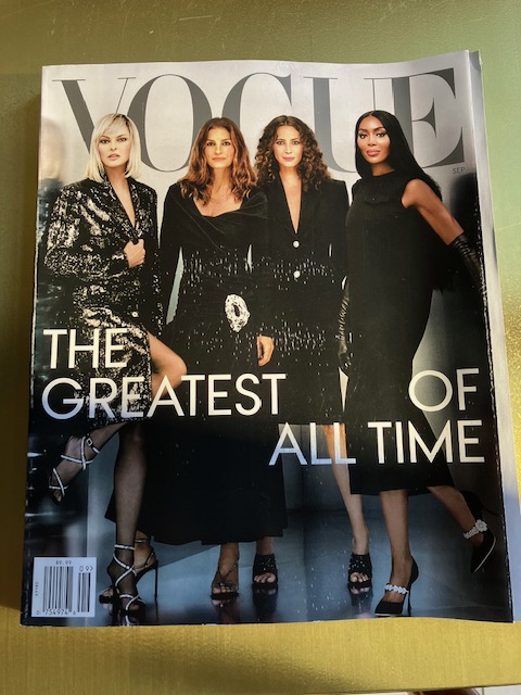 cindygallop's tweet photo. OK folks, hold onto your hats: here commenceth my annual live-tweeting of my reading of the @condenast @voguemagazine #SeptemberIssue Predictions for this year: more #CarefullyCalibratedDiversity, more ineffectual use of celebrities, more adspend wasted looking like everyone else https://t.co/yGB73GoxhQ