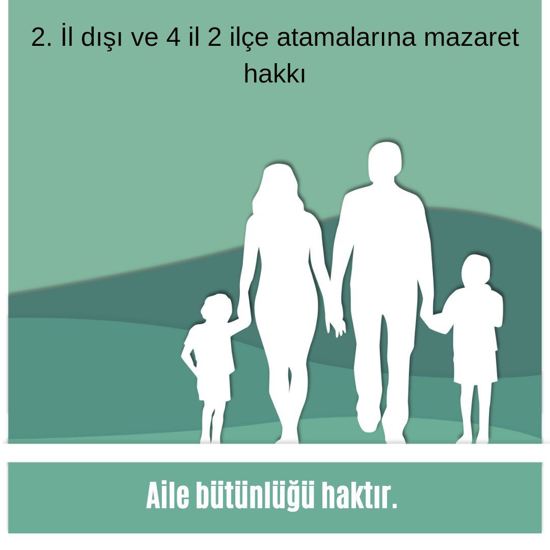 Ysmn1348's tweet photo. 2. il dışı ve 4 il 2 ilçe ile tayini çıkan biz öğretmenlerin aile birliği için de çalışma yapılmasını talep ediyoruz. Her zaman bizlerin yanında oldunuz bu konuda da desteklerinizi bekliyoruz @Yusuf__Tekin @cftcblnt @talatyavuz29 @kademozbay_ 
#MEBeslerimizemazeret https://t.co/lQEwIeYT4p