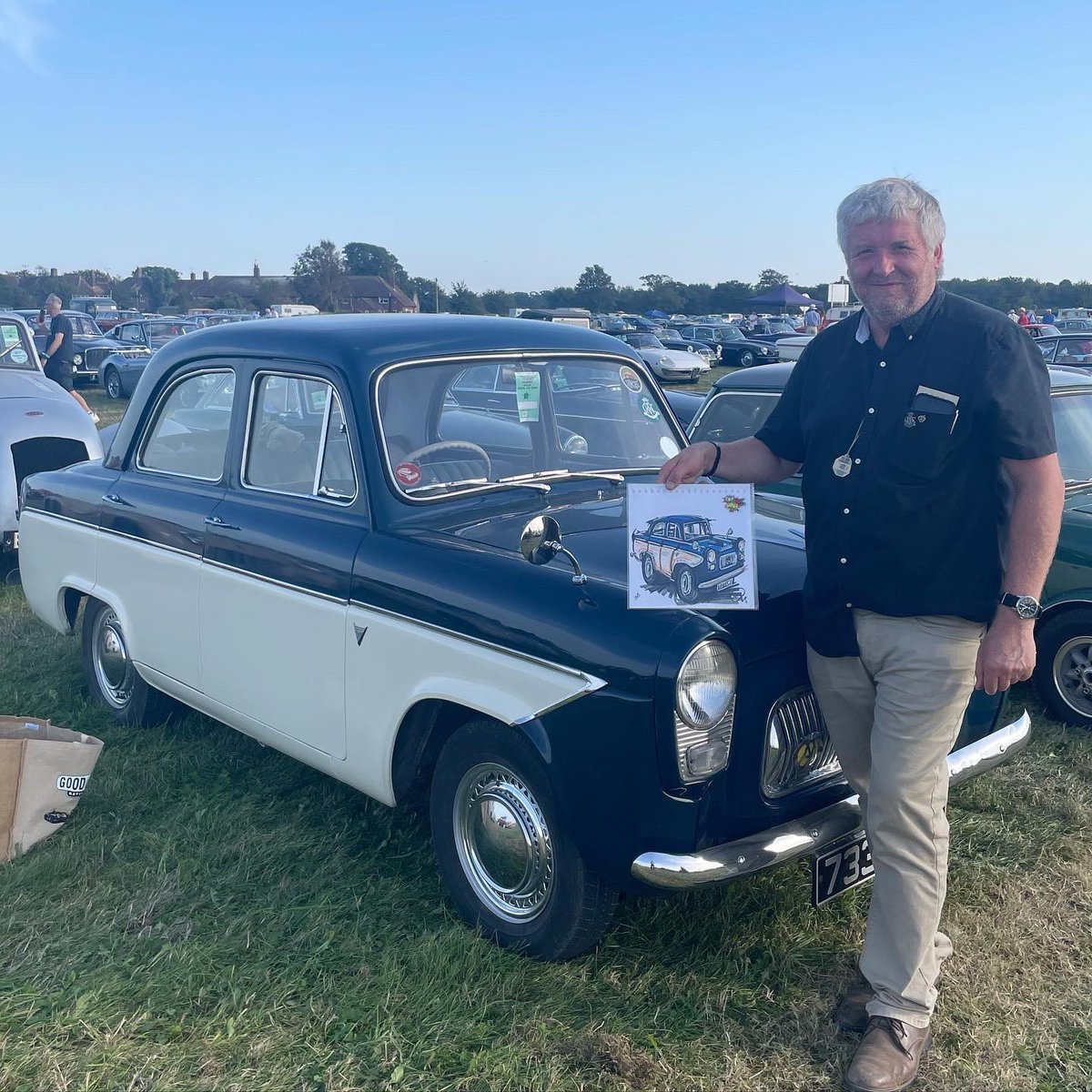Popbangcolour's tweet image. Picture Prefect! 👀

Here’s a @forduk Prefect created for a @HeritageQuote Insurance customer today at the super hot Saturday 🚙☀️ @goodwoodrevival 
 
#FordPrefect #Prefect