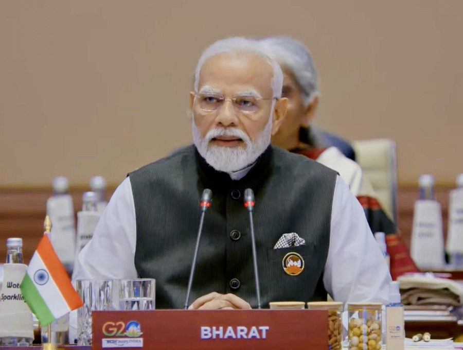 This is not only Him, this is You, this is Me, this is Us... #Bharat @narendramodi @PMOIndia 

#NarendraModi #G20Dinner #G20Bharat 'India's G20 Presidency' 'Delhi Declaration' #G20Bharat2023 #DelhiDeclaration 'G-20' #MaharajaFirstLook 'Shehnaaz'