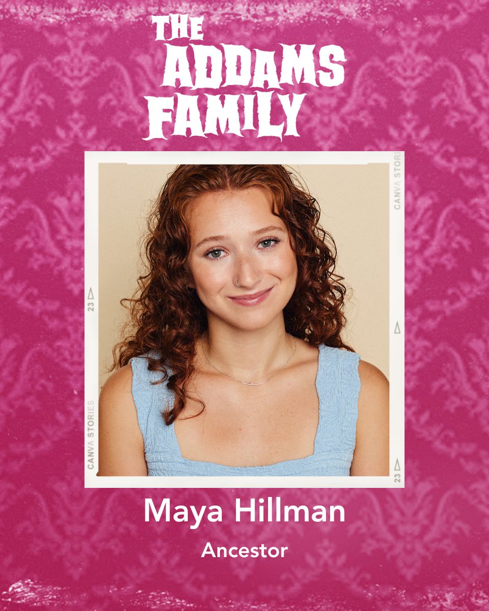 See MAYA HILLMAN as Ancestor in THE ADDAMS FAMILY at Metropolis!

September 14 – October 8, 2023
Tickets available now 🎟️

#ADDAMSFAMILYMPAC #Metropolisarts #castbio #castannouncement #theaddamsfamilymusical #theatrelife #thingstodoinchicago #arlingtonheights