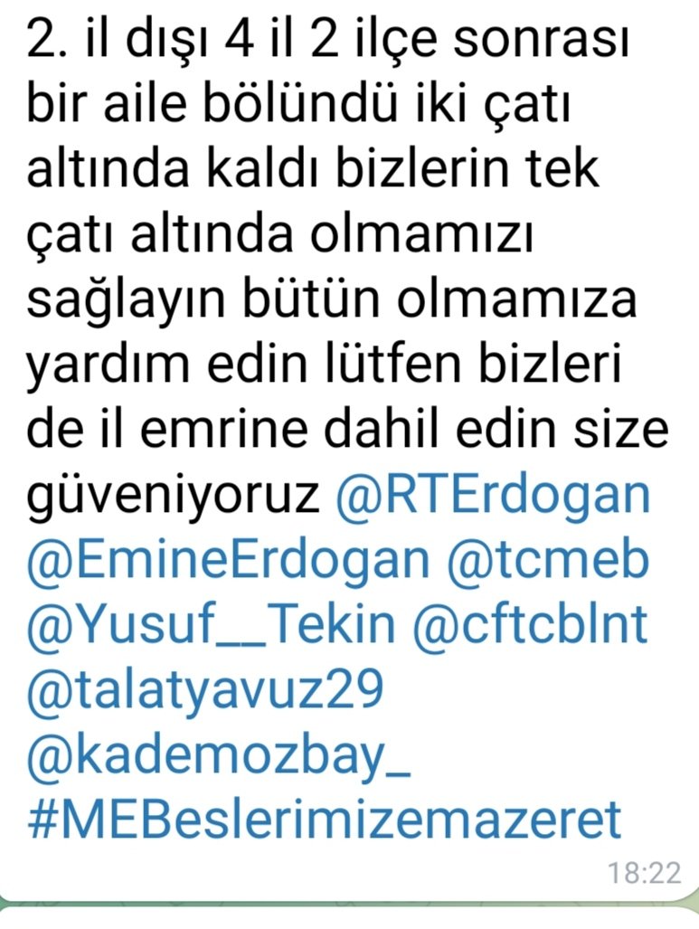 mehmetgllo0184's tweet photo. #MEBeslerimizemazeret https://t.co/xYaDKT9hoF