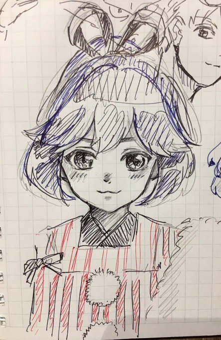 友達の神絵師にスマホ見せつつ駄弁ってたら描いてくれたヨミくんが激マブいので自慢する 