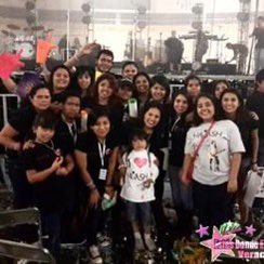 ClubEDEVer's tweet photo. Siempre hemos estado! Ojalá nos permitan saludarlas antes de su show de hoy en Xalapa! Somos su club Estés en Donde Estés Veracruz @haashoficial #JarochosPresentes https://t.co/gOWzSKBMm4