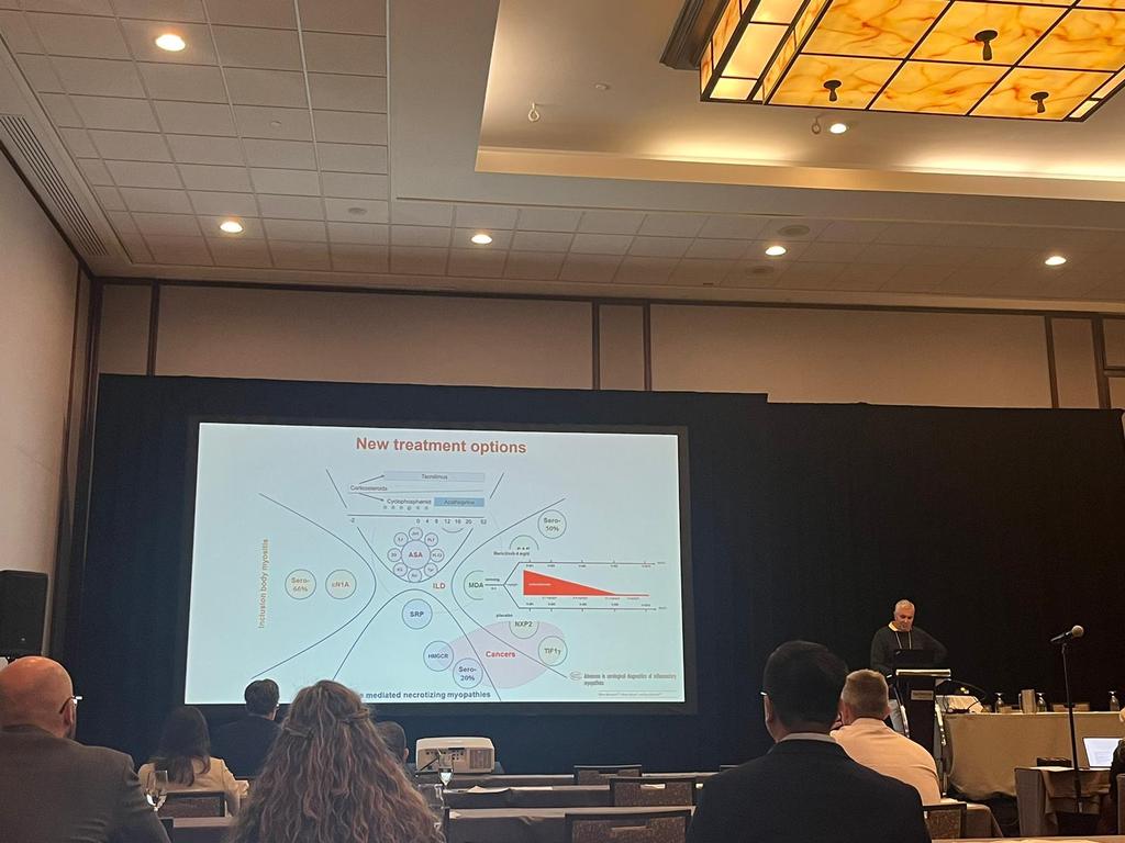 Inst_Myologie's tweet photo. #OttawaNMD Conference 2023. Pr Olivier Benveniste presenting his work @CNMDOttawa: "Treatment options in infiammatory myopathies"

To know more about his team work at @researchmyology @Inst_Myologie 👉 https://t.co/wbNHekB9iJ https://t.co/JhTXrXEvwx