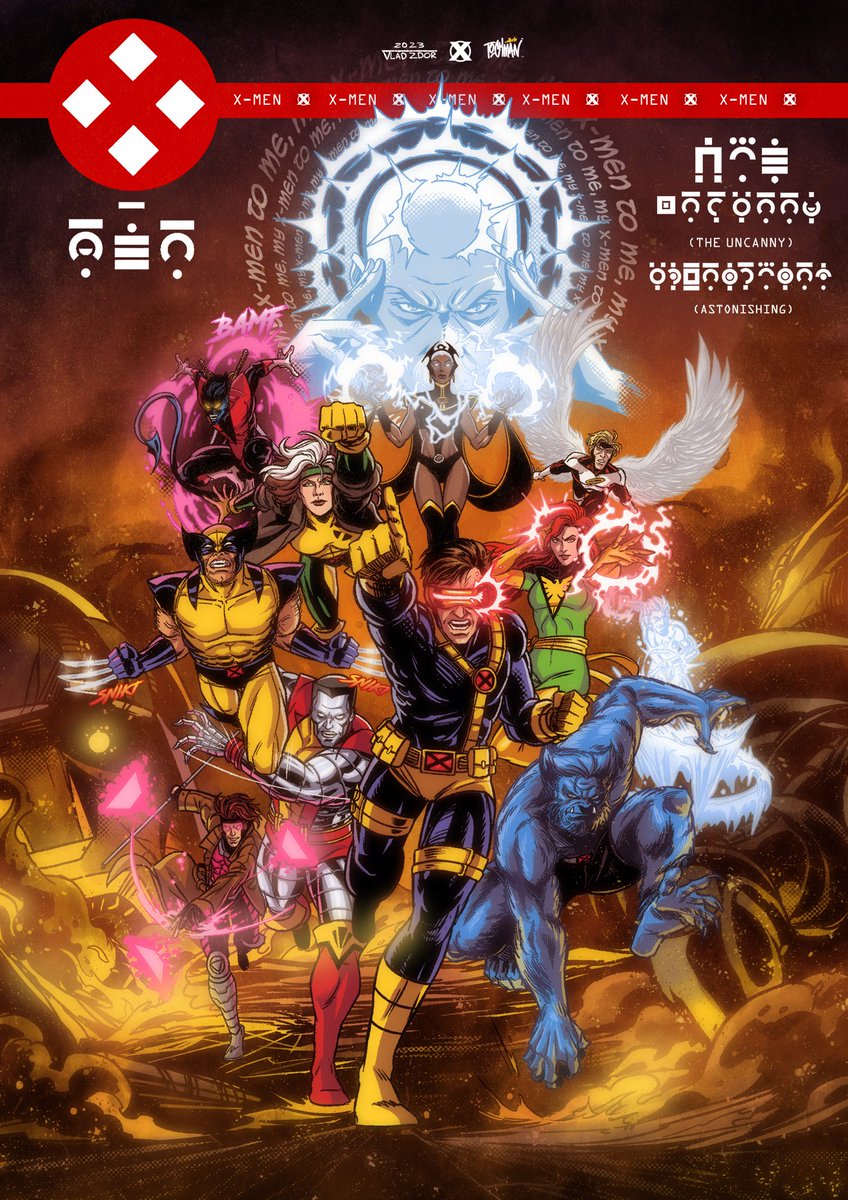 They are afraid and hated. They are mutants, children of atom. They are The X-Men
#xmen