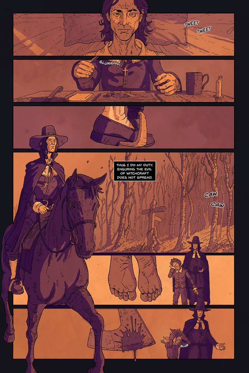 CraigPaton's tweet image. Some interior pages from Lakeside, a horror comic from myself and @PhilipGHarris. Available Monday.