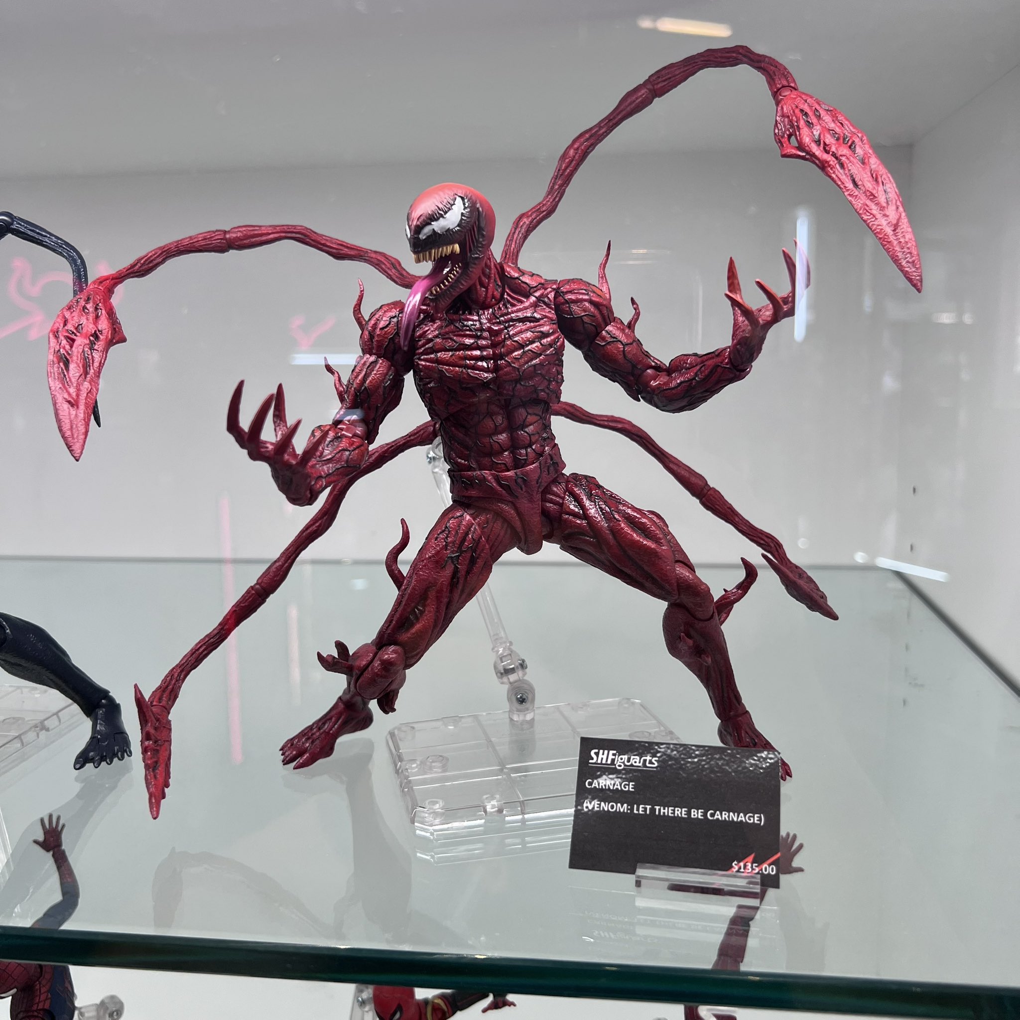 Figurine Venom Let There Be Carnage, S.H. Figuarts - Marvel - Tamashii  Nations