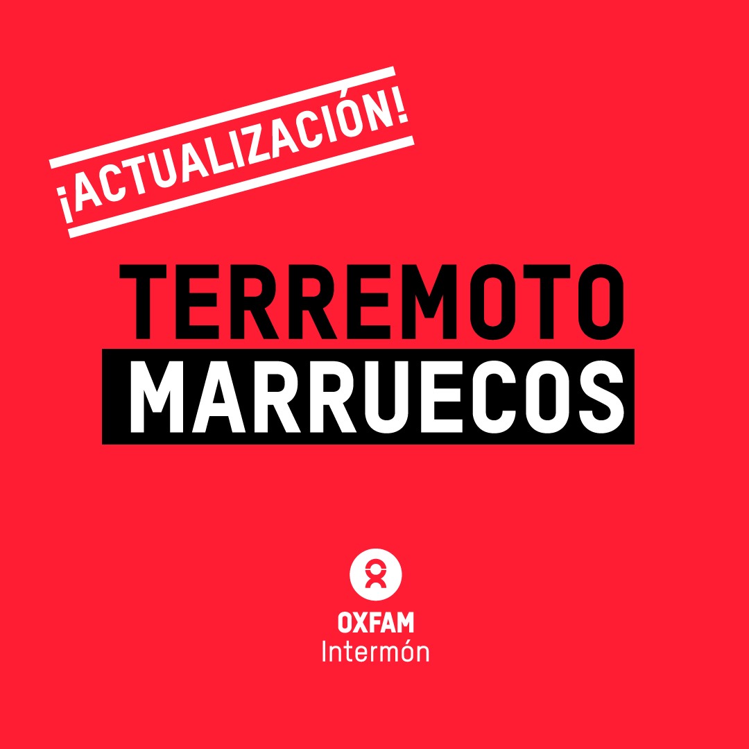 OxfamIntermon's tweet photo. ⚠️ #TerremotoMarruecos Nos estamos comunicando con las organizaciones socias del país para valorar las necesidades más urgentes. 
Colabora con nuestro Fondo de Ayuda Humanitaria para que podamos actuar en las primeras 24 horas después de una catástrofe.
https://t.co/PuxgfNtIIQ https://t.co/K2jKzeiBp0