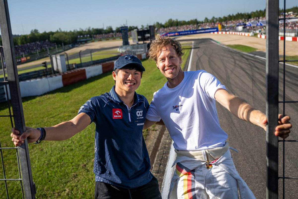 F1ToRuleThemAll's tweet photo. 🚨 SEB AND YUKI 🚨 https://t.co/uiFt7IR7qL