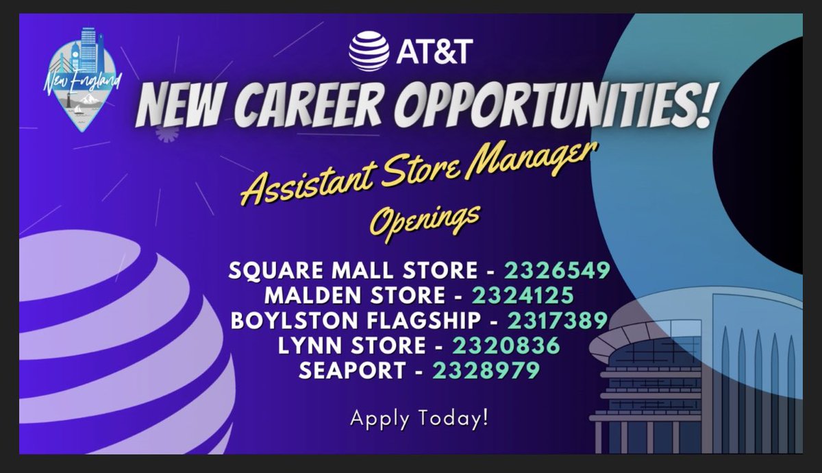 Yasmine Baez (@baezyasmine) on Twitter photo Are you ready to take your career to the next level? Are you looking to be a part of Boston's elite team? The opportunity is here! Apply today. <a href="/pnixnix/">Peter Nixon</a> <a href="/emilywiper/">Emily Wiper</a> <a href="/TheRealOurNE/">#OurNE</a> Are you ready to take your career to the next level? Are you looking to be a part of Boston's elite team? The opportunity is here! Apply today. <a href="/pnixnix/">Peter Nixon</a> <a href="/emilywiper/">Emily Wiper</a> <a href="/TheRealOurNE/">#OurNE</a>