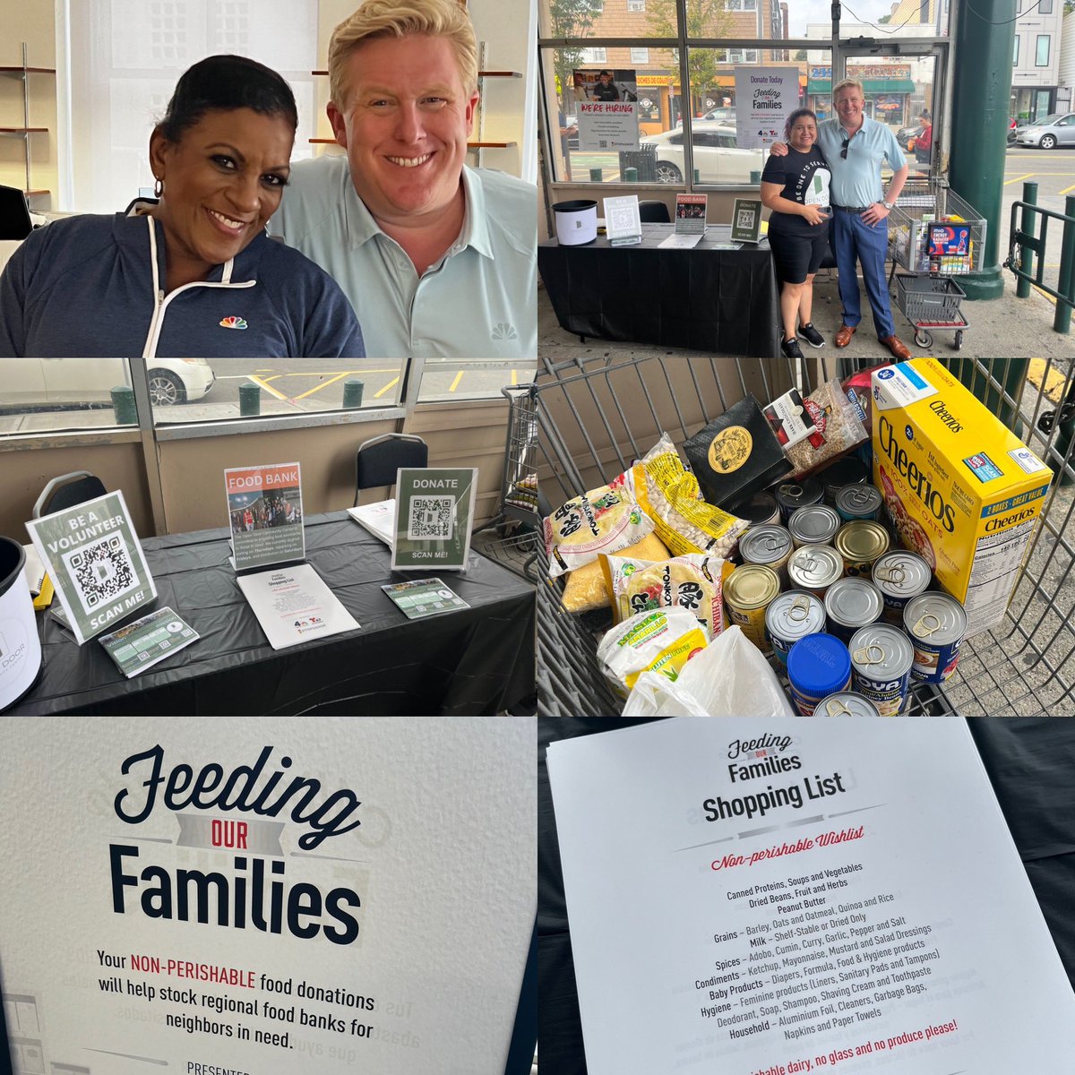 Gus4NY's tweet photo. #feedingourfamilies food drive @StopandShop locations across Tristate @NBCNewYork @Telemundo47 #fof #t47ayuda https://t.co/1RCnS0OzLT