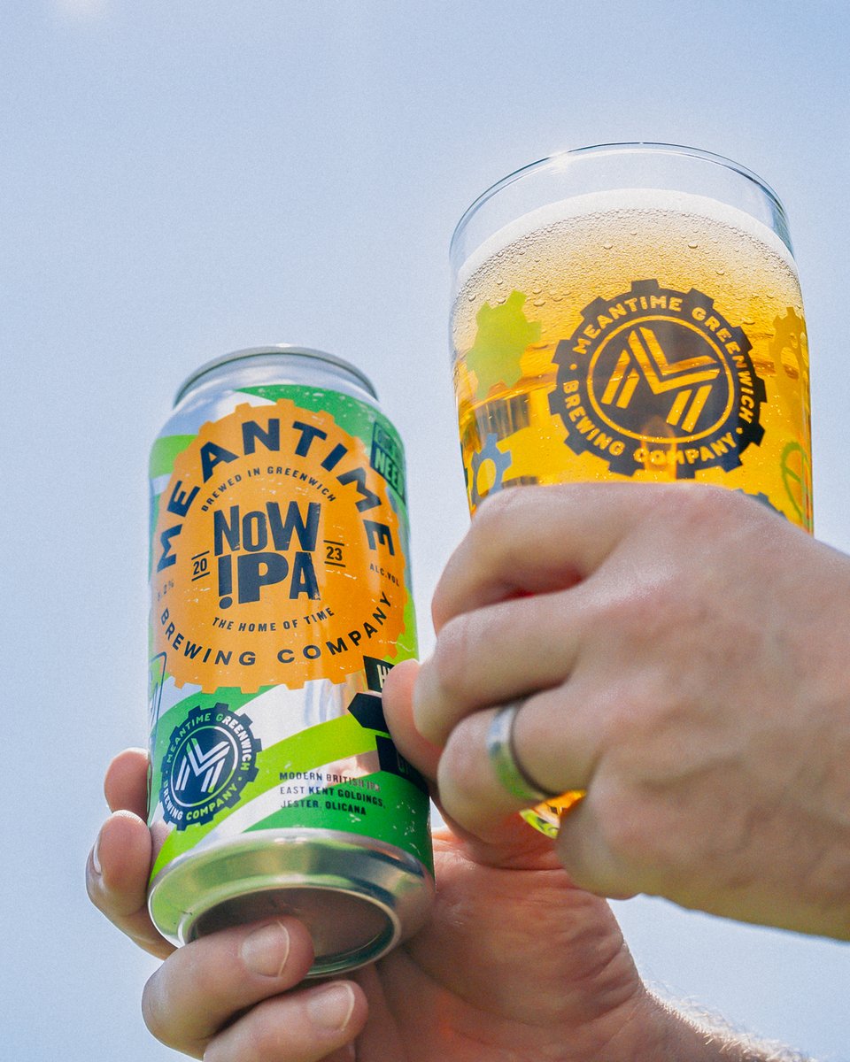 MeantimeBrewing's tweet photo. Fun fact: Pints taste better when the sun is shining. π π»
Now IPA 440ml cans are available online and from the Brewery Shop in Greenwich! π
https://t.co/QI1mr4HBHf
#MeantimeBrewing #NowIPA #ColdBeer #DrinkResponsibly https://t.co/bmA2p3N7OZ