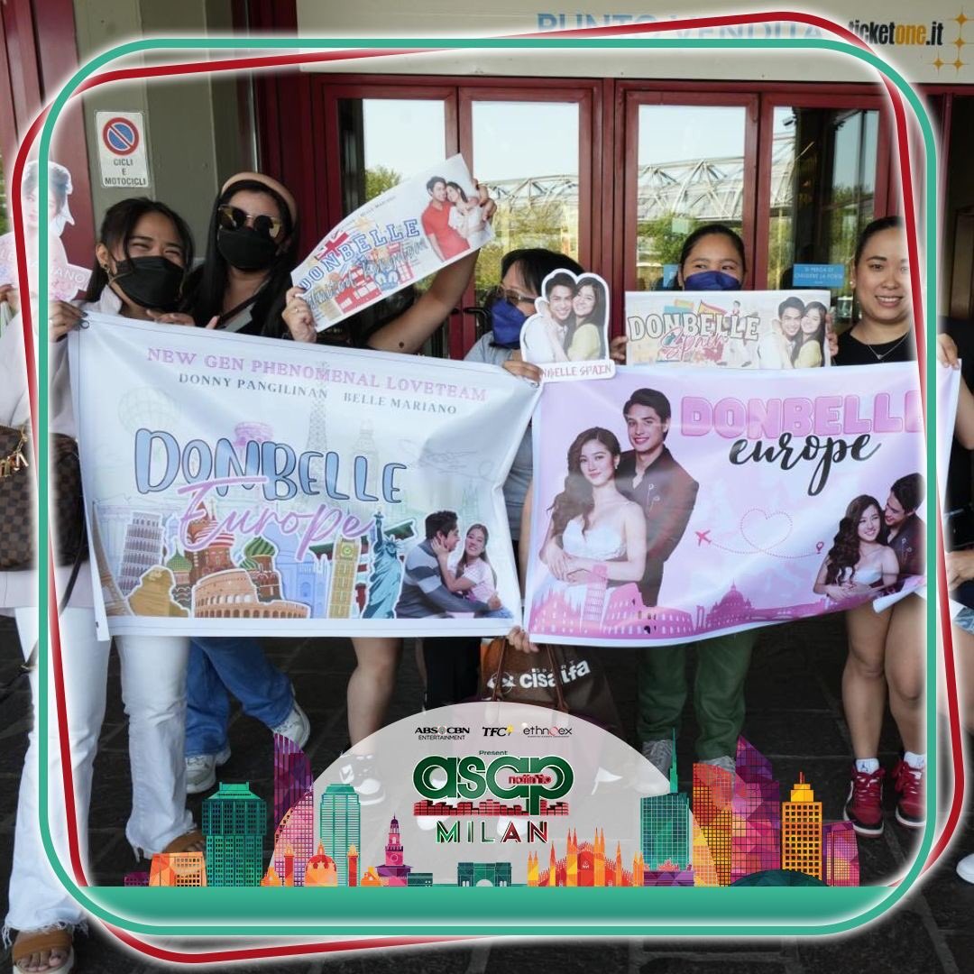 ASAPOfficial's tweet photo. Sobrang excited na ang ating mga Kapamilya! May mga galing pa sa iba't ibang panig ng Europe tulad ng Netherlands, Norway, at Germany, para sa #ASAPMeetnGreet!
ISANG TULOG NALANG #ASAPMIlan na! See you there! BUY 3, GET 1 FREE tickets dito ๐ https://t.co/qeh2N0GTGn
#ASAPMeetnGreet #RoadToASAPNatinToMilan #CountdownToASAPMilan #ASAPMilan #ASAPMilan2023