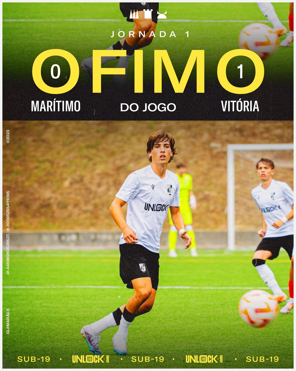 🛎️ | APITO FINAL - FULL TIME

90’ Mais uma vitória! 🤩

⚔️ Miguel Nogueira apontou o golo da vitória na Madeira!

#Sub19 | 0-1 | #CSMVSC