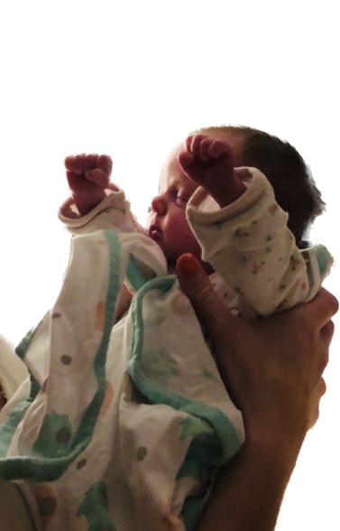 4 years ago today, I got the call to pick up this sweet girl from the hospital. Holding her for the first time was amazing. ❤️ I’m thankful her mother chose life, I’m thankful for adoption! #FosterCareKY #Adoption