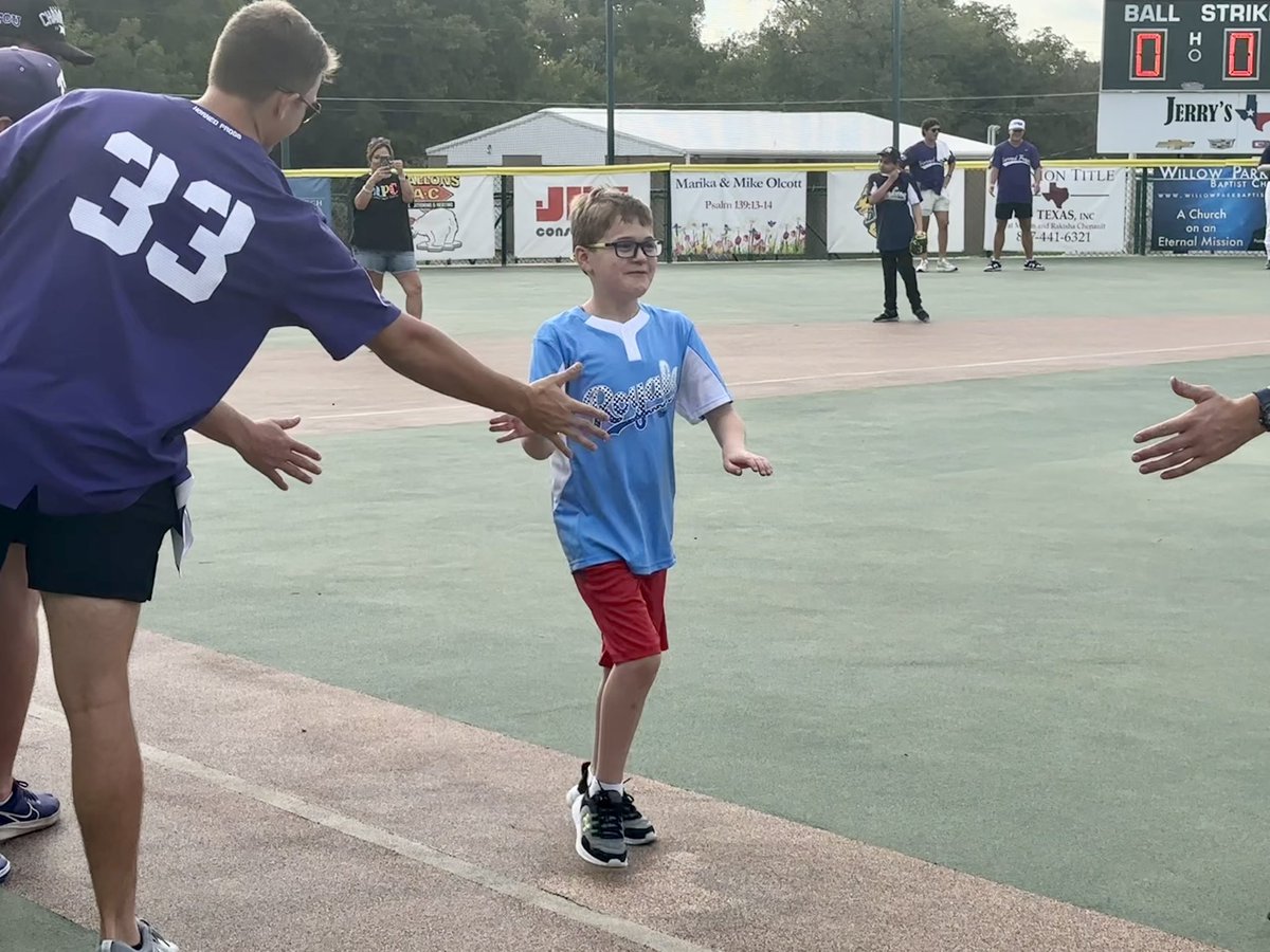Was a pleasure to be at opening day for Miracle Little League in Parker County this morning!!