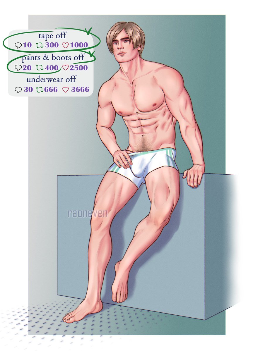 raoneven's tweet photo. Almost done 😏
#LeonKennedy #ResidentEvil #RE4 https://t.co/DAY2gPdteG