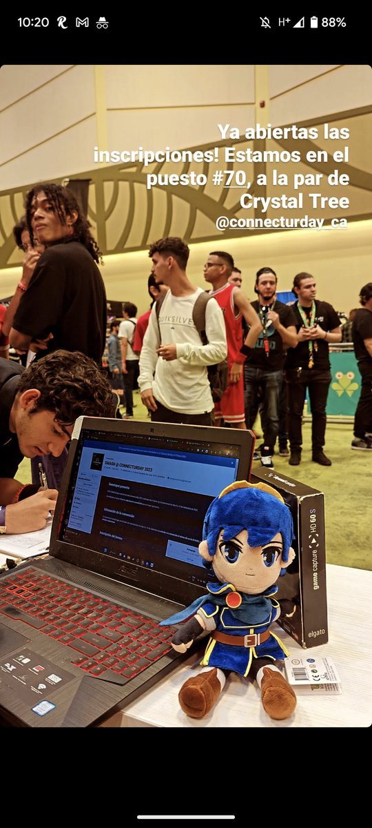 Acá estaremos hoy y mañana :)