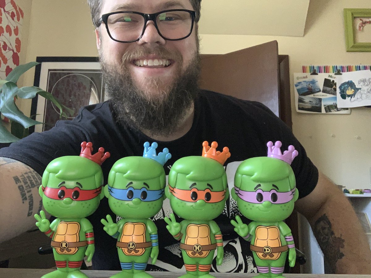 iamzach_attack's tweet image. The gang is all here! Just in time for @OriginalFunko #funkosodasaturday have a rad day! #FunkoFamily #fotw #myfunkostory