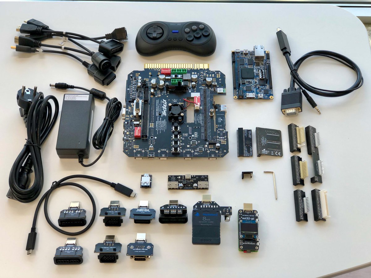 xtreme_mister's tweet image. 🚨It’s here!. After years of development and hard work, we're proud to announce our xtrememister.com website. We are accepting pre-orders of the XTREME revised boards. Get the best possible A/V &amp;amp; JAMMA on your #MiSTerFPGA DE10-Nano, also forward-compatible with #MARSFPGA