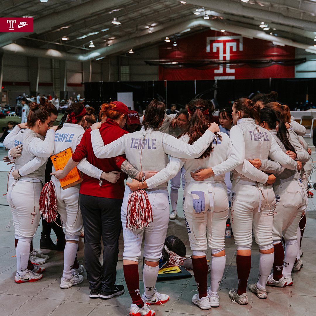 TempleFencing's tweet photo. Happy #WorldFencingDay! 🤺 https://t.co/MPzRquywM3