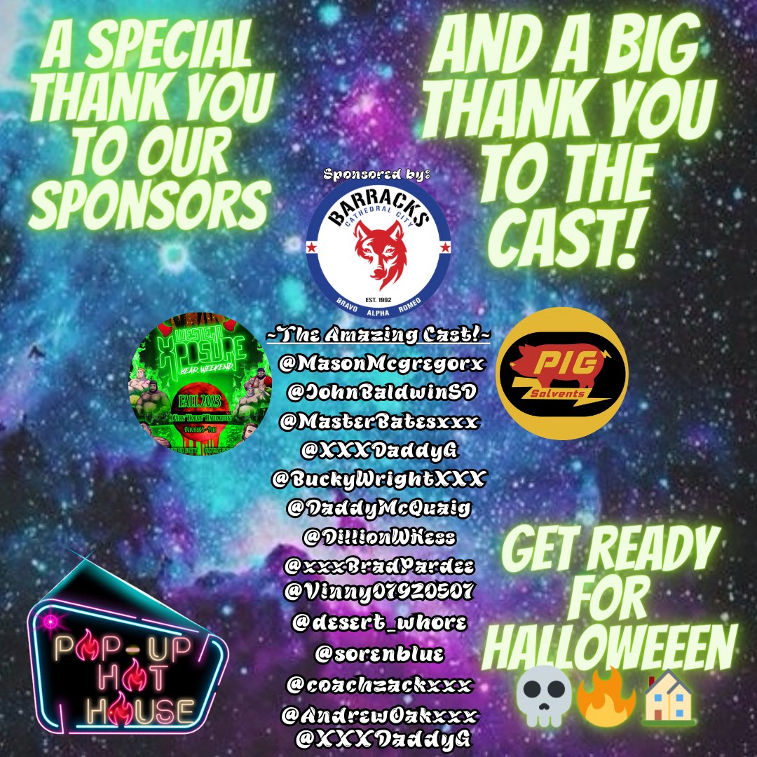 popuphothouse's tweet photo. Thank you to everyone who was involved!
@BarracksBar @PIGsolvents @WesternXposure 
💖💖💖 https://t.co/40olD68w5f