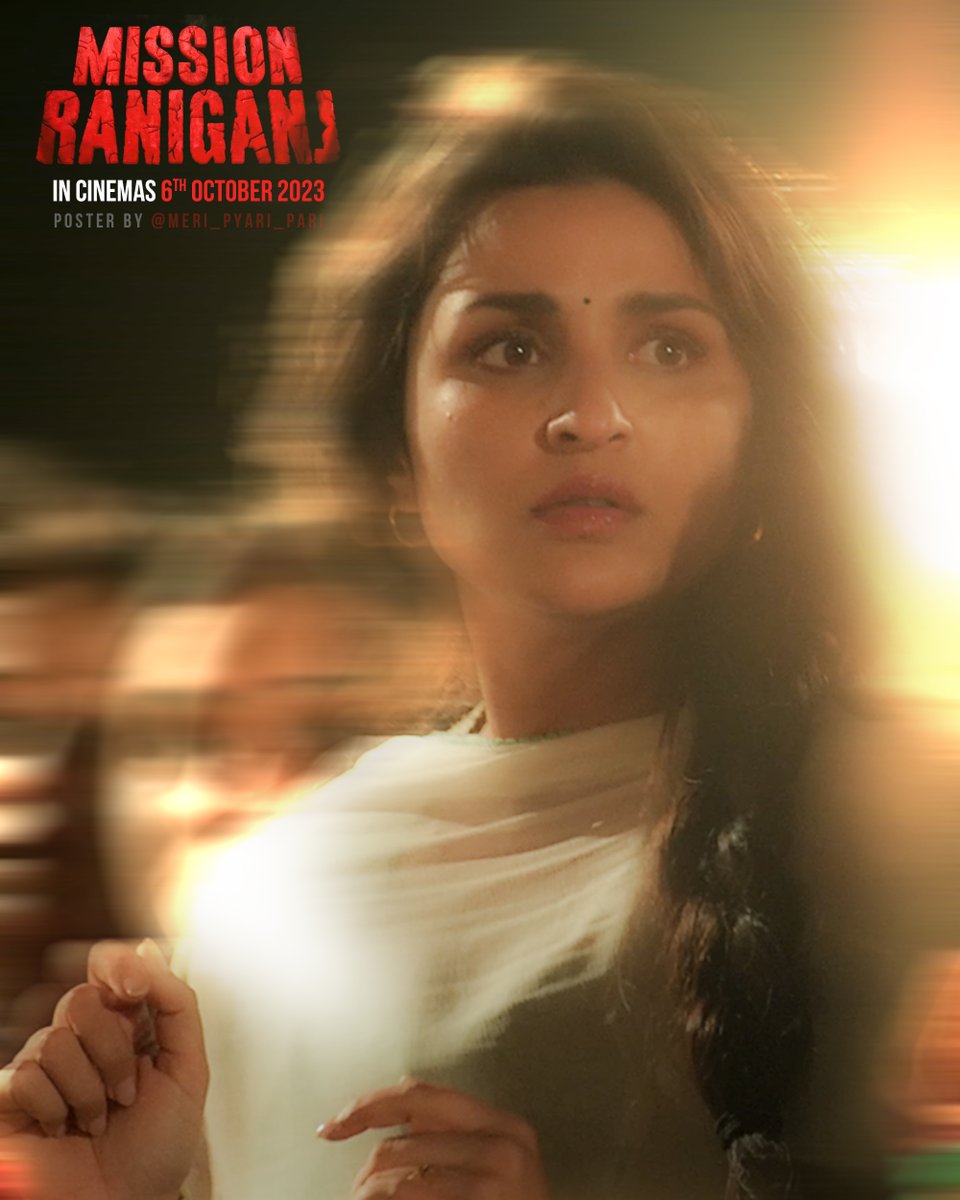 Meri_Pyari_Pari's tweet photo. #MissionRaniganj on 6th October 2023
#ParineetiChopra @ParineetiChopra 🫶 https://t.co/7A8OuFvWqz