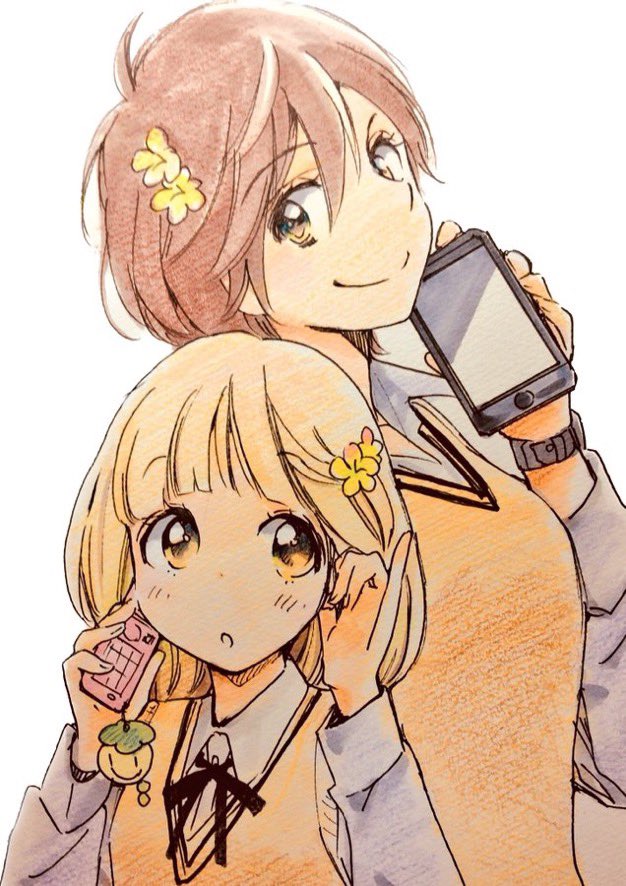 「いつかの百合展で描いた2人」|高嶋ひろみ@加瀬さんシリーズのイラスト