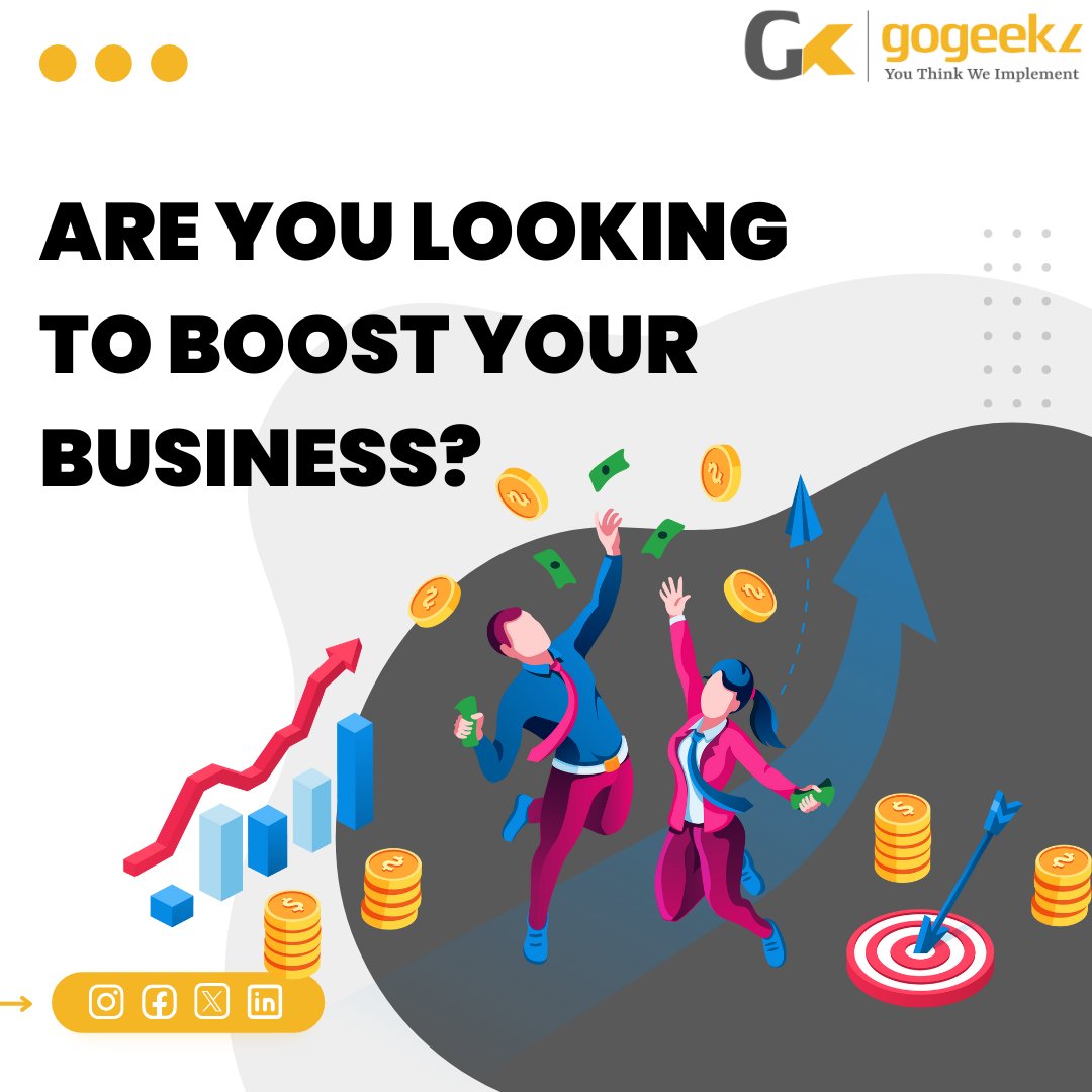 GoGeekz's tweet image. 🚀 Looking to boost your business? We've got you covered! 💼 Our team provides top-notch solutions that will take your business to the next level. 
#BusinessBoost #SuccessAhead #EfficiencyElevated 📥🔄🔒 #canada #toronto #ontario #vancouver #alberta #mississauga #brampton