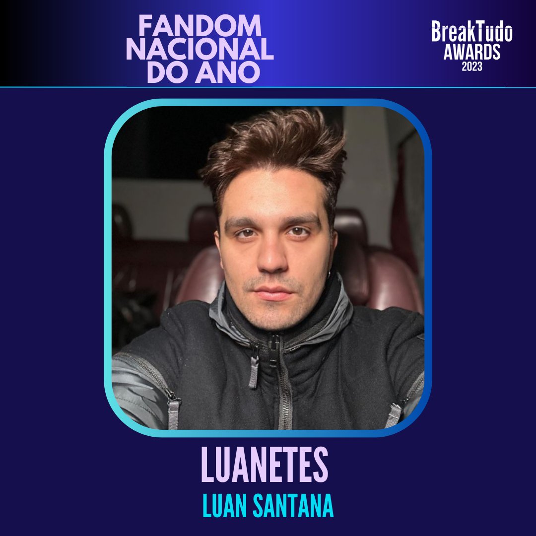 breaktudoawards's tweet photo. Vote por Luanetes✨fandom de Luan Santana (@luansantana) para Fandom Nacional do Ano no BreakTudo Awards 2023:

🗓️Vote até 25/09
🔗https://t.co/tVapFOkorq #BreakTudoAwards #Luanetes #LuanSantana https://t.co/exXBPobvOW