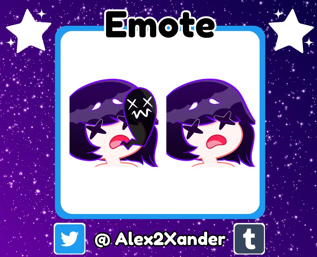 Alex2Xander's tweet photo. I made a professional lil emote sheet :3
Here is my passed out ghosty emote
#emotes #emoteartist #emotesheet #kofiartist
#kofiemote #kofiemotes #kofi https://t.co/FIGSvrEozs
